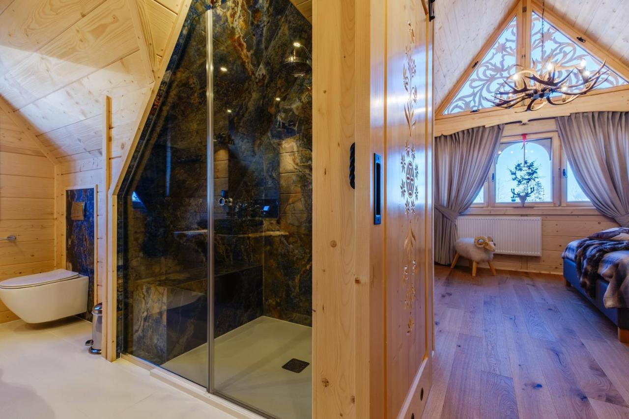 Bajkowa Chata 3 Magiczne Domki Jacuzzi Murzasichle Kültér fotó